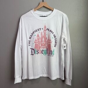 Disney Parks Disneyland Resort Cinderella Castle‎ Long Sleeve Large NWT